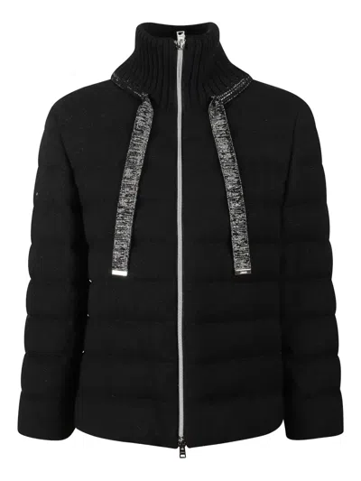 Herno Lucent Resort Cape In Black