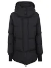 Herno Piumino Corto 2layers Jacket In Black