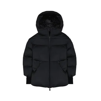 Herno Padded Jacket Women In Black