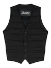 Herno Legend Man Vest Black Size 40 Polyamide, Polyurethane Coated, Polyester In Black