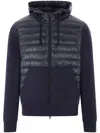 Herno Padded Jackets With Hood And Pockets In Blue