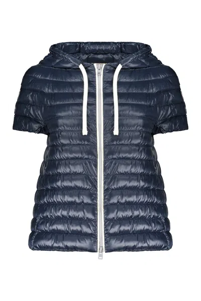 Herno Padded Jacket In Blue