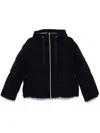 Herno Navy Ultralight Bomber Jacket In Blue