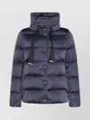 Herno Padded Jacket Featuring Drawstring Elements In Purple