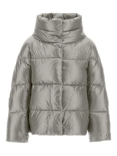 Herno Kids' Padded Jacket In Gray