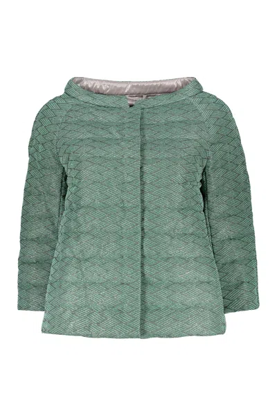 Herno Padded Jacket In Green
