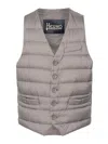 Herno Outwear Waistcoats In Grey