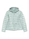 Herno Women Padded Jacket In Light Blue