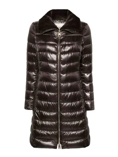 HERNO CHAQUETA ALCOCHADA - MARRÓN