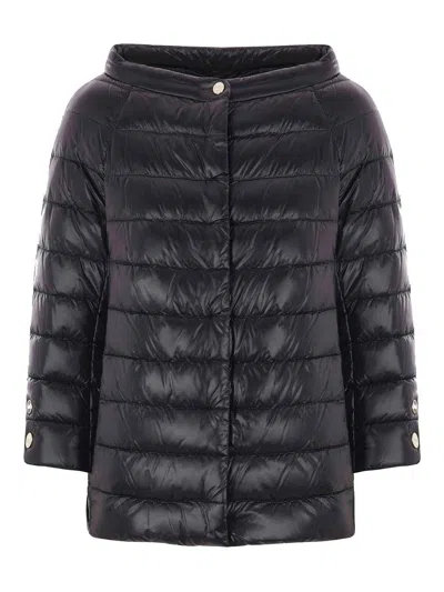 HERNO CHAQUETA ALCOCHADA - NEGRO