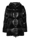 Herno Zip-up Puffer Jacket In Negro