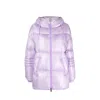 Herno Padded Jacket Women In Purple