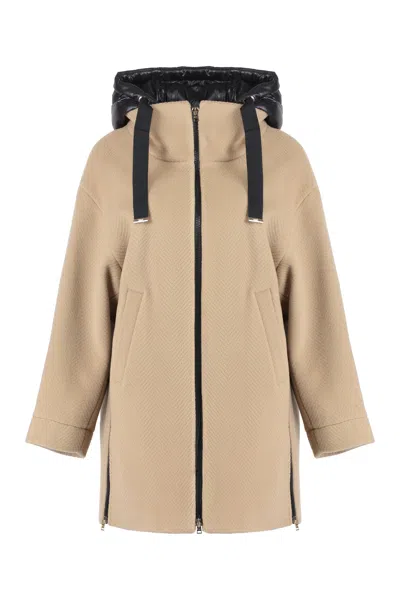 Herno Padded Jacket In Nude