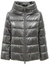 Herno Viscose Jackets & Women's Coat In Argento