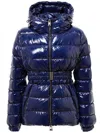 Herno Blue Polyamide Jackets & Women's Coat In Blu