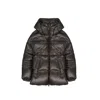 Herno Padded Jacket Women In Brown