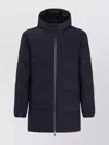 Herno Padded Jackets With Hood And Cuffs In Blue