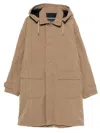 Herno Padded Long Parka With Hood Clothing In Nude