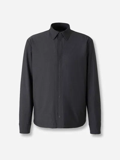 Herno Resort Shirt Jacket In Blue