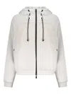 Herno Padded-panel Hooded Jacket In Neutral