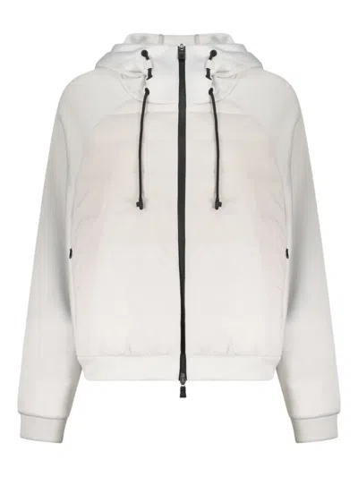 HERNO PADDED-PANEL HOODED JACKET