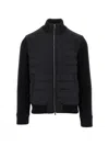 Herno Wool Down Jacket Comforter Jackets And Coats Black In Black
