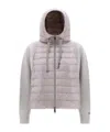 Herno Unlimited Compact Cotton And Nylon Ultralight Bomber Jacket In Gray