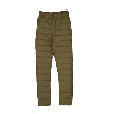 Herno Bicolor Polyamide Pants In Green