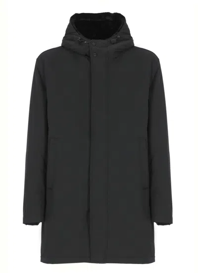 Herno Padded Parka In Black