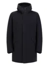 Herno Hooded Parka Down Jacket Clothing In Black