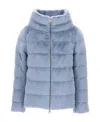 Herno Padded Puffer Jacket In Blue