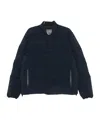 Herno Quilted Press-stud Jacket In Blue
