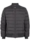 Herno Padded Shell Jacket In Grey