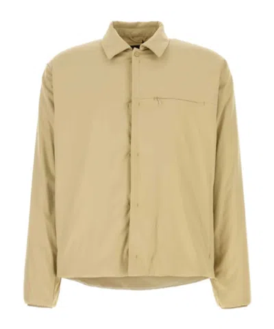 HERNO LAMINAR LONG-SLEEVED PADDED SHIRT JACKET