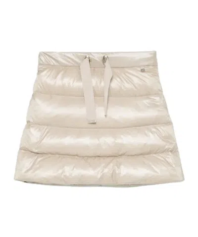 Herno Kids' Padded Skirt In Pink