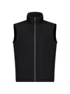 Herno Padded 2-layer Windstopper Vest In Black
