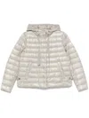 Herno Quilted Jacket With Hood And Pockets