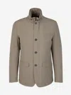 Herno High-neck Buttoned Padded Jacket