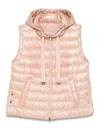 Herno Padded Vest In Light Pink