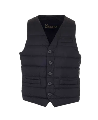 HERNO HERNO PADDED BUTTON-UP GILET
