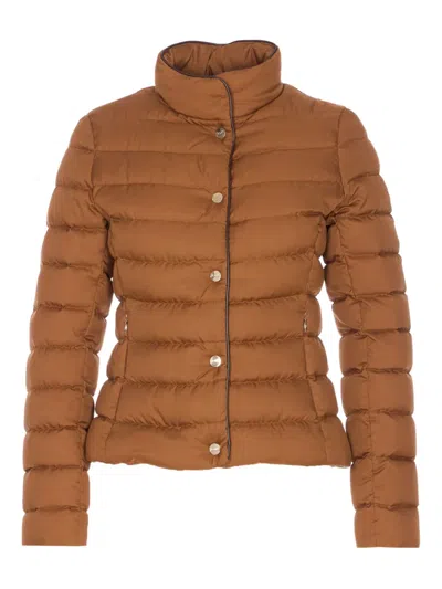 HERNO PADDED ZIP-POCKETS JACKET