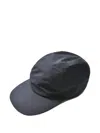 Herno Panelled Baseball Cap In Black