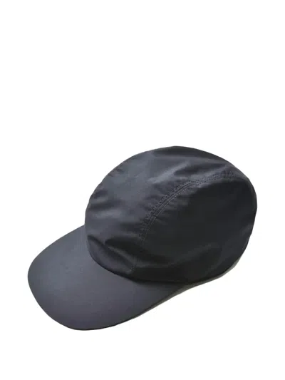 Herno Panelled Baseball Cap In Black