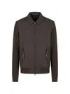 Herno Panelled Cardigan In Brown