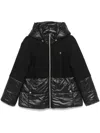 Herno Panelled Coat In 黑色