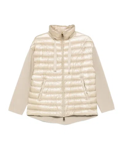 HERNO HERNO PANELLED DRAWSTRING JACKET