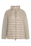 Herno Eternal Cotton And Nylon Ultralight Jacket In Cream