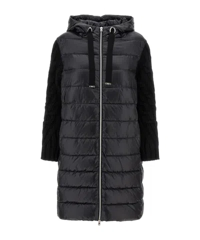 HERNO HERNO ZIP-UP STRAIGHT HEM HOODED JACKET