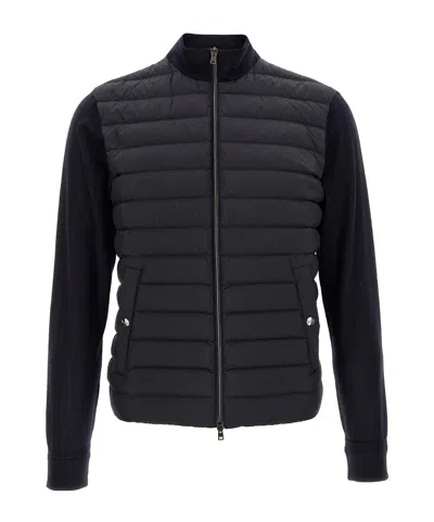 Herno Panelled Jacket In Black
