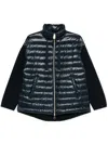 Herno Panelled Jacket In Blue